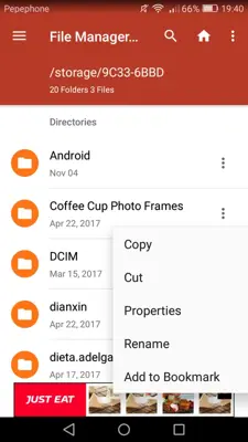 File Manager Pro android App screenshot 3